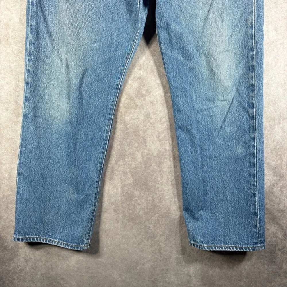 Levi's Jeans Mens 35x31 Blue 501 XX Straight Leg Button Fly Vintage Denim $65